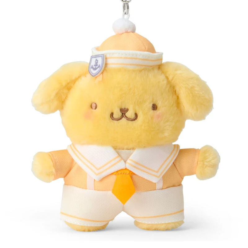 Pompompurin Plush Mascot Keychain (Sailor Series) - Image 2