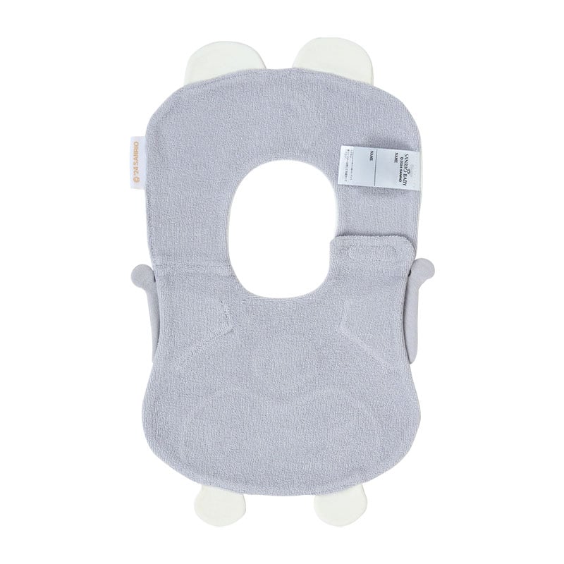 Sanrio Baby Organic Cotton Kuromi Face Bib - Image 3