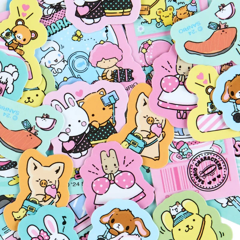 Sanrio Character 24-pc Mini Sticker Pack (Day at the Funfair Series) - Image 4