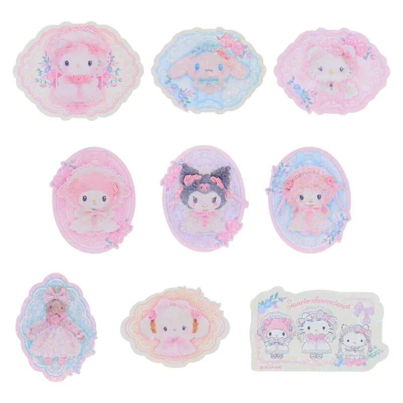 Sanrio Characters 18-pc Mini Sticker Pack (Lace and Frills Series) - Image 2