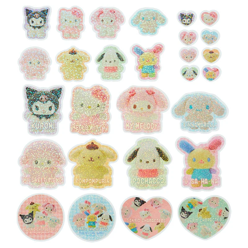 Sanrio Characters 36-pc Mini Sticker Pack (Pitatto Friends Series) - Image 2